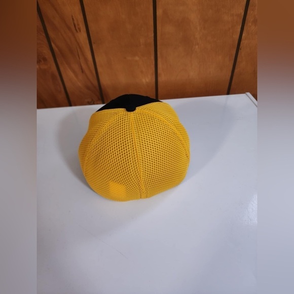 Don’t Tread On Me New Era Mesh Back Medium/Large Yellow and Black Hat EUC - Picture 6 of 10